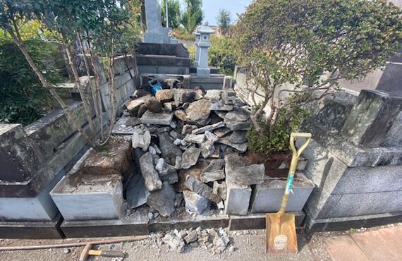 熊本でお墓の解体・納骨堂紹介いたします。